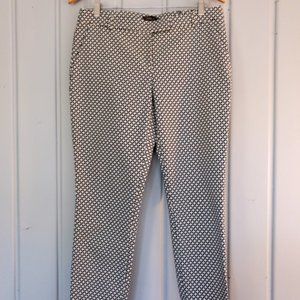 Dalia Black and White Geometric Pant